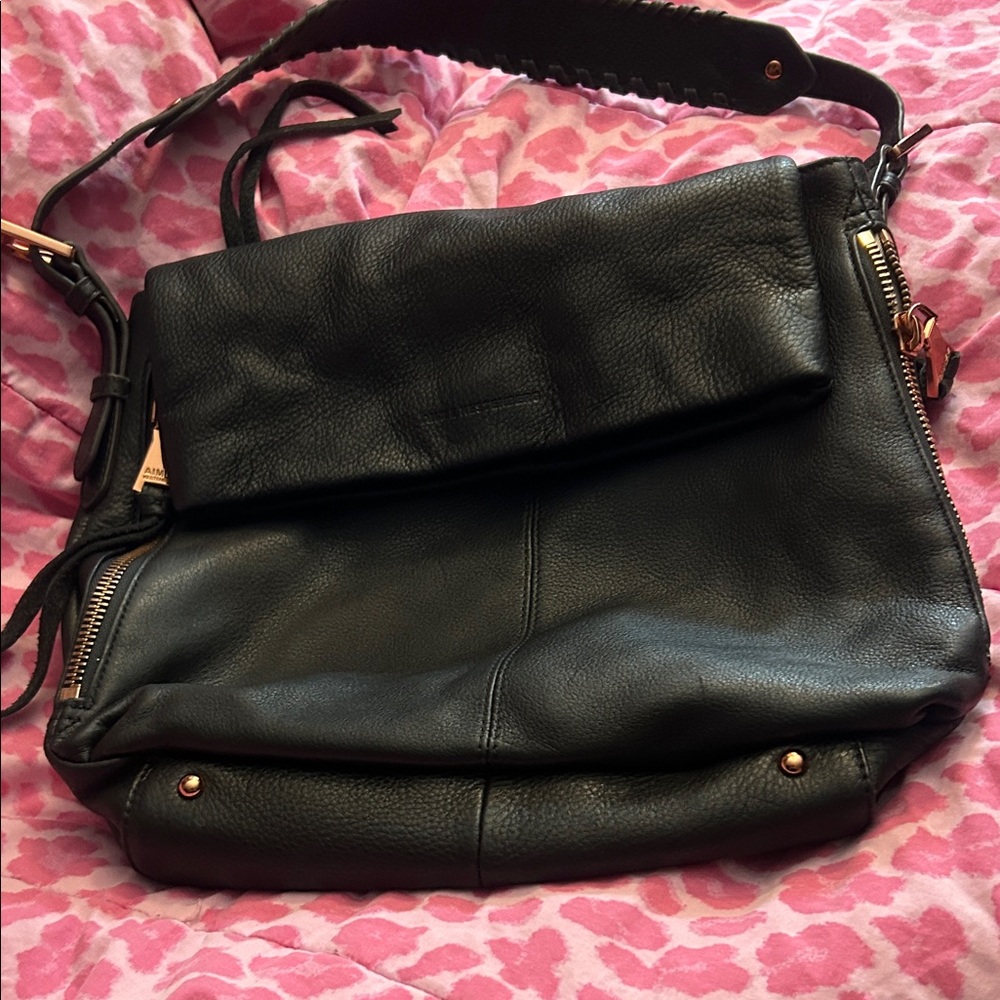 Black Leather Women's Bag